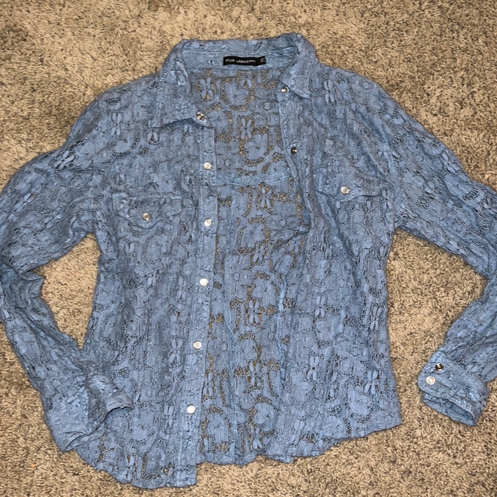 Beautiful blue top